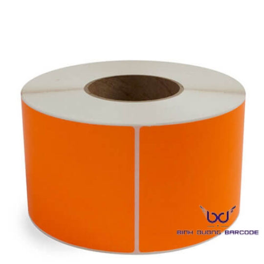 Tem decal in màu đỏ bế sẵn kích thước